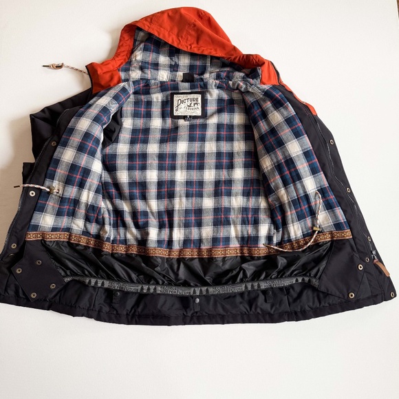 Picture Organics Jack Insulated Wind-Waterproof Ski Snowboard Jacket Men's Small - Picture 4 of 16